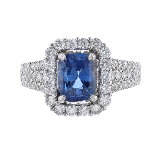 Nazar's Sapphire and Diamond Ring Cocktail