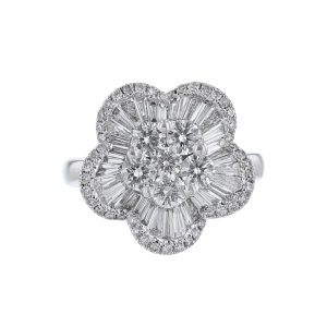 Nazar's Diamond Flower Ring