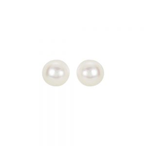 nazar's 4mm akoya cultured pearl studs