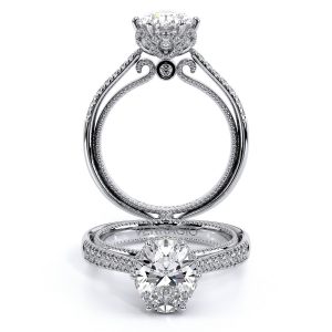 Couture-0429DOV Floral Tiara Engagement Ring