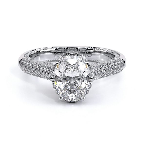 Verragio Insignia-7104OV Oval Diamond Tiara Engagement Ring