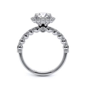 Verragio Renaissance Cushion Halo Diamond Ring