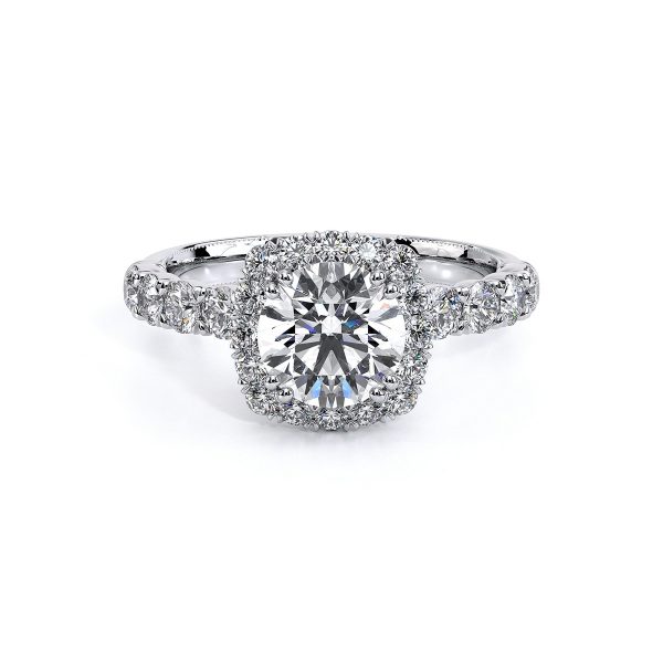 Verragio Renaissance Cushion Halo Diamond Ring