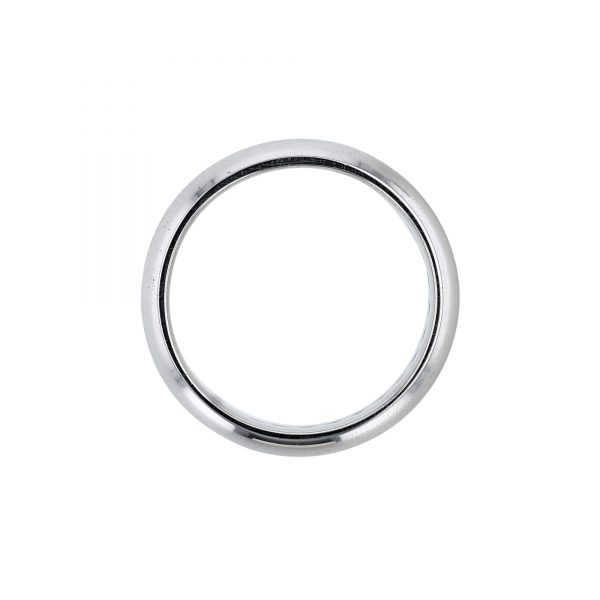 Center Diamond Row Ladies Wedding Band